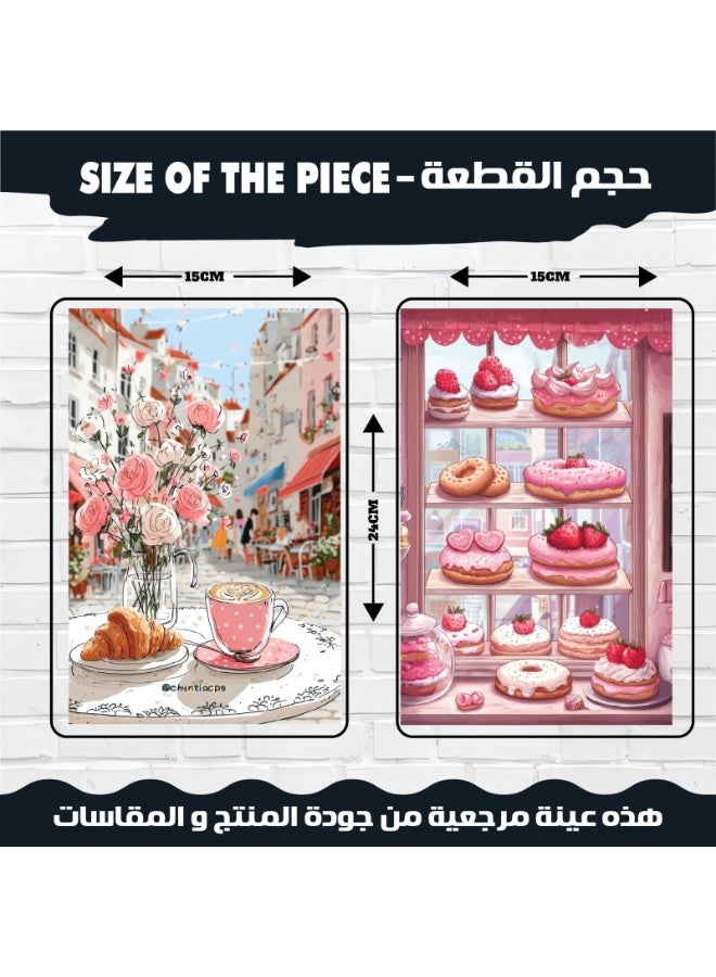 12 لوحة جدارية فاخرة بطباعة عالية الجودة للمطبخ وغرف الطعام ورق كوشيه 300 بتصميمات مستوحاة من الإعلانات  للطعام والمشروبات، مع طابع ريترو أنيق ينسجم مع الديكورات العصرية والكلاسيكية ويمنح الجدران شخصية مميزة - Image 3
